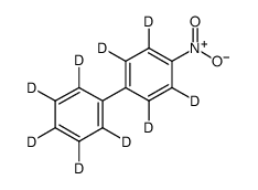 4-硝基联苯-D9结构式