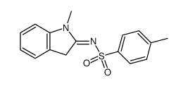1-methyl-2-(p-toluenesulfonyl)imino-indoline Structure
