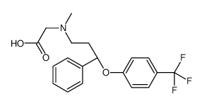 N-甲基-N-[(3R)-3-苯基-3-[4-(三氟甲基)苯氧基]丙基]甘氨酸图片