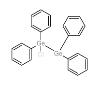 Digermane,1-chloro-1,1,2,2-tetraphenyl- Structure