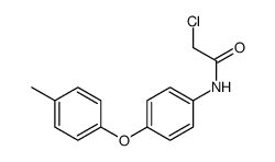 2-氯-N-[4-(4-甲基苯氧基)苯基]乙酰胺结构式