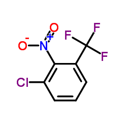 1-Chloro-2-nitro-3-(trifluoromethyl)benzene Structure