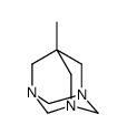 7-methyl-1,3,5-triaza-adamantane结构式