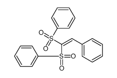 2,2-bis(benzenesulfonyl)ethenylbenzene结构式