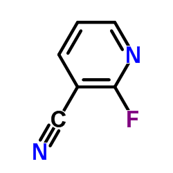 2-Fluoronicotinonitrile Structure