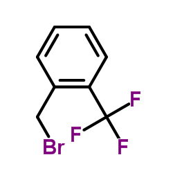 2-(三氟甲基)苄溴结构式