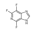 (9ci)-4,6,7-三氟-1H-咪唑并[4,5-c]吡啶结构式