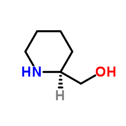(S)-哌啶-2-基甲醇结构式