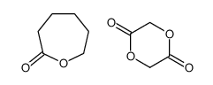 1,4-dioxane-2,5-dione,oxepan-2-one Structure