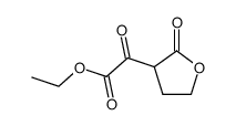 oxo-(2-oxotetrahydrofuran-3-yl)acetic acid ethyl ester Structure