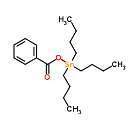 (Benzoyloxy)(tributyl)stannane Structure