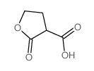 2-oxooxolane-3-carboxylic acid结构式