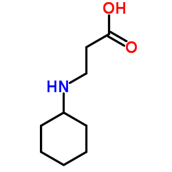 N-Cyclohexyl-β-alanine Structure