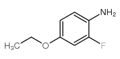 4-乙氧基-2-氟苯胺结构式