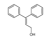 3,3-diphenylprop-2-en-1-ol结构式