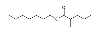octyl (S)-2-methylvalerate结构式