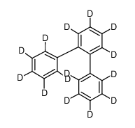 邻三联苯-D14结构式