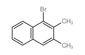 1-Bromo-2, 3-dimethylnaphthalene结构式