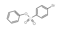 Benzenesulfonic acid,4-bromo-, phenyl ester structure