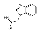 (9ci)-1H-苯并咪唑-1-乙烷硫代酰胺结构式