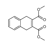 dimethyl 1,4-dihydronaphthalene-2,3-dicarboxylate Structure