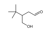3-(hydroxymethyl)-4,4-dimethylpentanal结构式