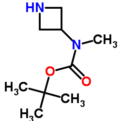 氮杂环丁-3-基(甲基)氨基甲酸叔丁酯盐酸盐结构式