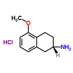 (S)-5-Methoxy-1,2,3,4-tetrahydronaphthalen-2-amine hydrochloride Structure
