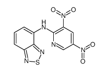 N-(3,5-dinitropyridin-2-yl)-2,1,3-benzothiadiazol-4-amine Structure