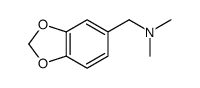 1-(苯并[d][1,3]二氧代l-5-基)-N,N-二甲基甲胺结构式
