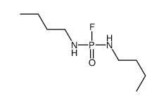 N-[butylamino(fluoro)phosphoryl]butan-1-amine Structure