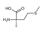 (S)-2-Amino-2-methyl-4-(methylthio)butanoic acid结构式