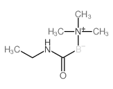 Boron, dihydro(N,N-dimethylmethanamine)((ethylamino)carbonyl)-, (T-4)-结构式