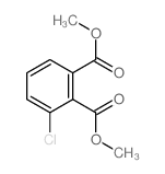 dimethyl 3-chlorobenzene-1,2-dicarboxylate结构式