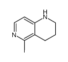 5-methyl-1,2,3,4-tetrahydro-[1,6]naphthyridine结构式