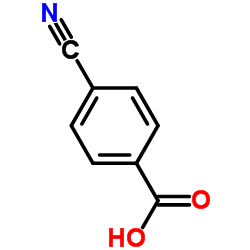 4-Cyanobenzoic acid Structure