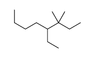 4-ethyl-3,3-dimethyloctane Structure