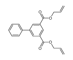 diallyl [1,1'-biphenyl]-3,5-dicarboxylate结构式