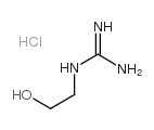 N-(2-羟基乙基)胍盐酸盐结构式