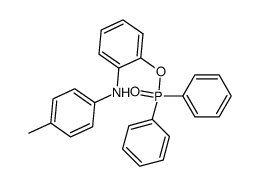 2-(p-toluidino)phenyl diphenylphosphinate结构式
