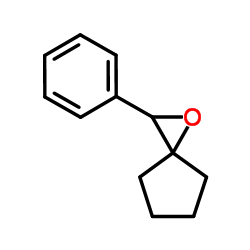 2-Phenyl-1-oxaspiro[2.4]heptan结构式