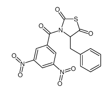 4-benzyl-3-(3,5-dinitrobenzoyl)-1,3-thiazolidine-2,5-dione Structure