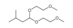 6-(2-Methylpropyl)-2,5,7,10-tetraoxaundecane Structure