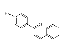 1-[4-(methylamino)phenyl]-3-phenylprop-2-en-1-one Structure
