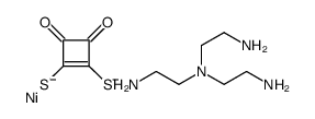 N',N'-bis(2-aminoethyl)ethane-1,2-diamine,3,4-dioxocyclobutene-1,2-dithiolate,nickel Structure
