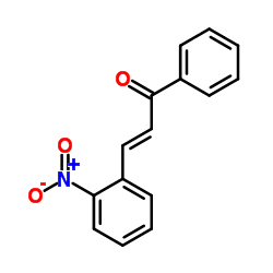 2-Propen-1-one, 3- (2-nitrophenyl)-1-phenyl- Structure