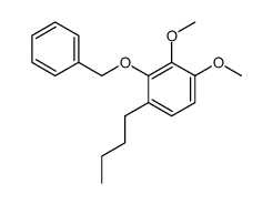 1-(2,3,4-trimethoxyphenyl)butane结构式