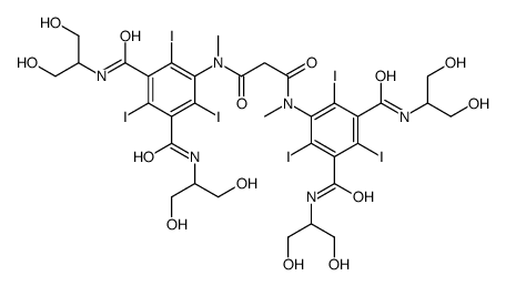 5,5'-[(1,3-Dioxo-1,3-propanediyl)bis(methylimino)]bis[N,N'-bis[2-hydroxy-1-(hydroxymethyl)ethyl]-2,4,6-triiodo-1,3-benzenedicarboxamide] picture