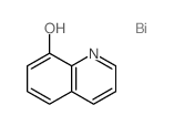8-Quinolinol,bismuth(3+) salt (3:1)结构式