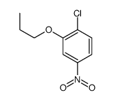 1-氯-4-硝基-2-丙氧基苯结构式